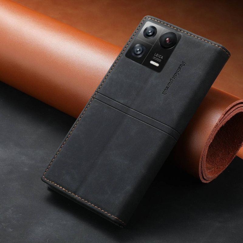 Flipové Puzdro Xiaomi 13 Kožené Puzdro Kožený Styling