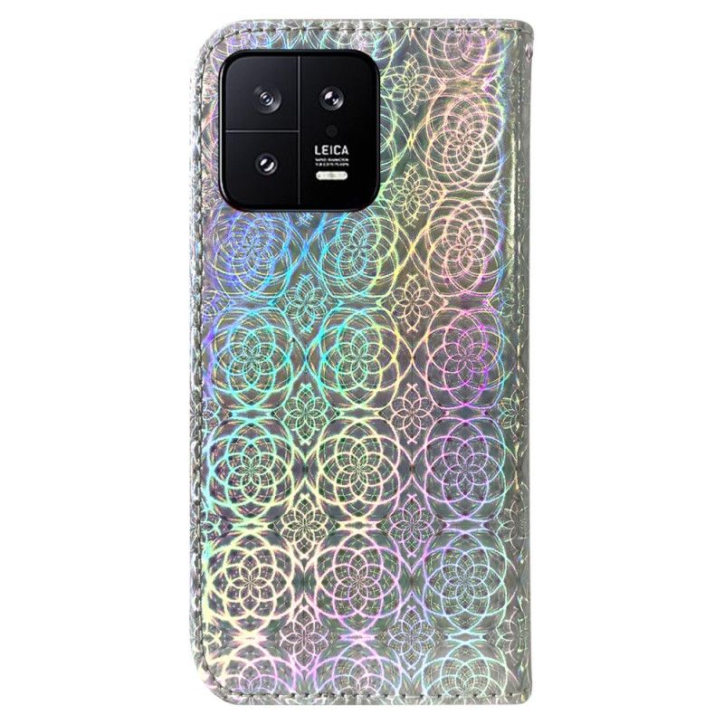 Kožené Puzdro Xiaomi 13 Disco-štýl