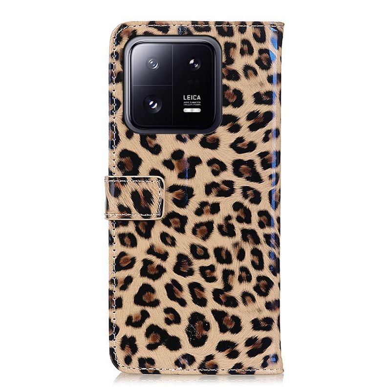 Kožené Puzdro Xiaomi 13 Leopard