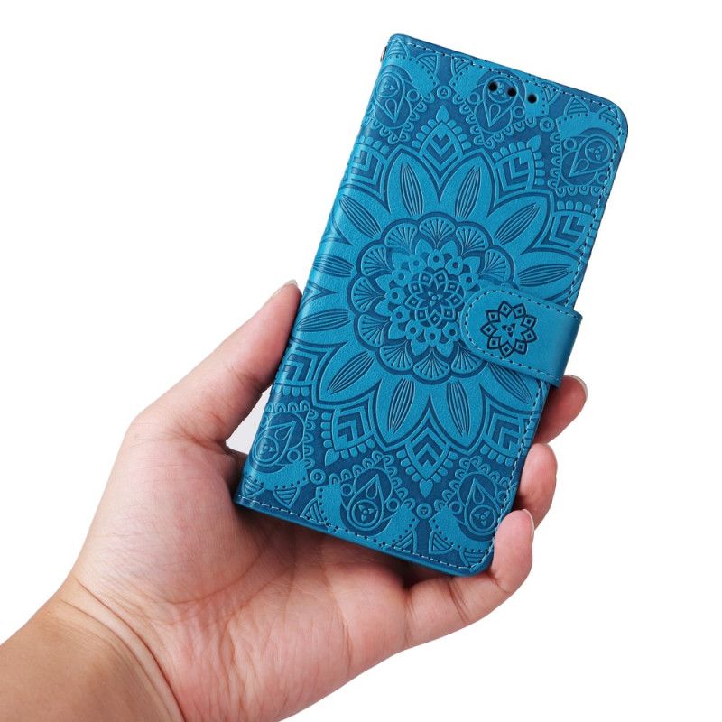 Kožené Puzdro Xiaomi 13 Mandala Sun So Šnúrkou