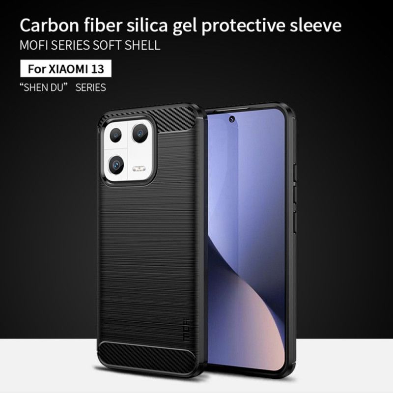 Kryt Xiaomi 13 Mofi Brúsené Uhlíkové Vlákno