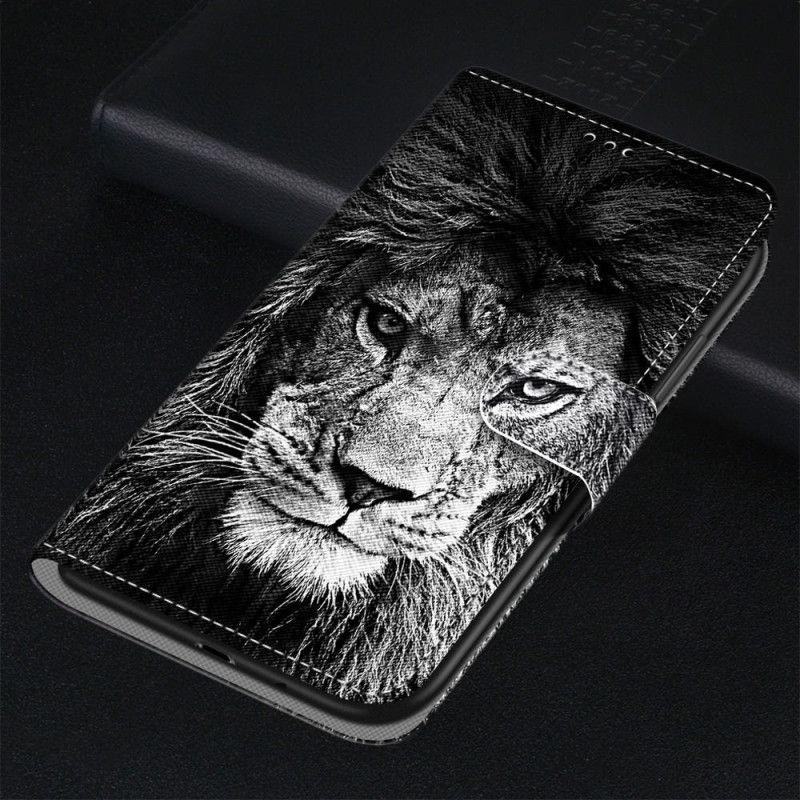 Peňaženkový Kryt Xiaomi 13 Lanyard Lion