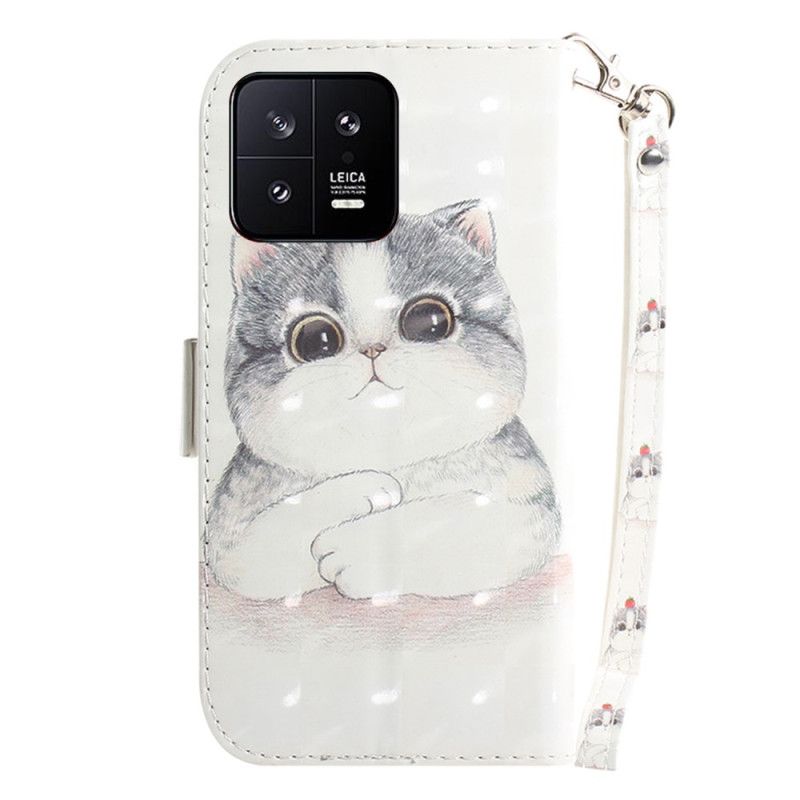 Peňaženkový Kryt Xiaomi 13 Tangá Graphic Cat