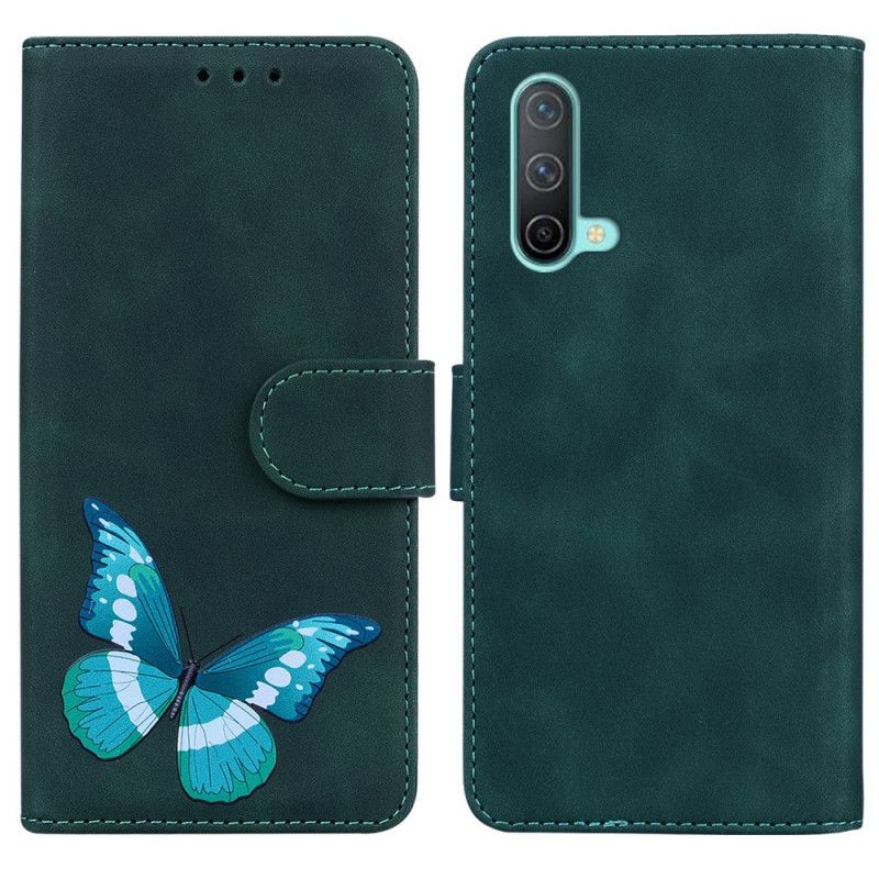 Kožené Puzdro OnePlus Nord CE 5G Skin-touch Butterfly