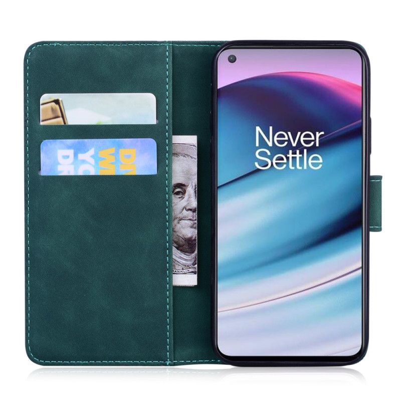 Kožené Puzdro OnePlus Nord CE 5G Skin-touch Butterfly