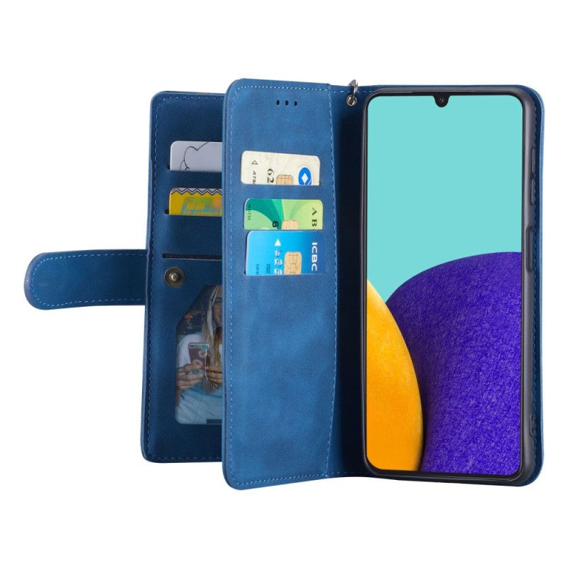 Kožené Puzdro Samsung Galaxy A23 5G Držiak Karty Casedance Z Umelej Kože 9