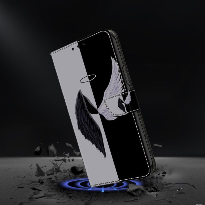 Flip Futrola Google Pixel 9 Pro Xl Maskice Za Mobitele Crno-bijela Krila