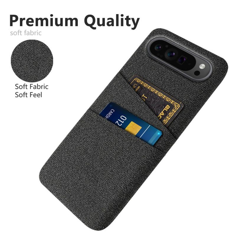 Kryt Google Pixel 9 Pro Xl Kryt Na Mobil Fabric Double Card Holder