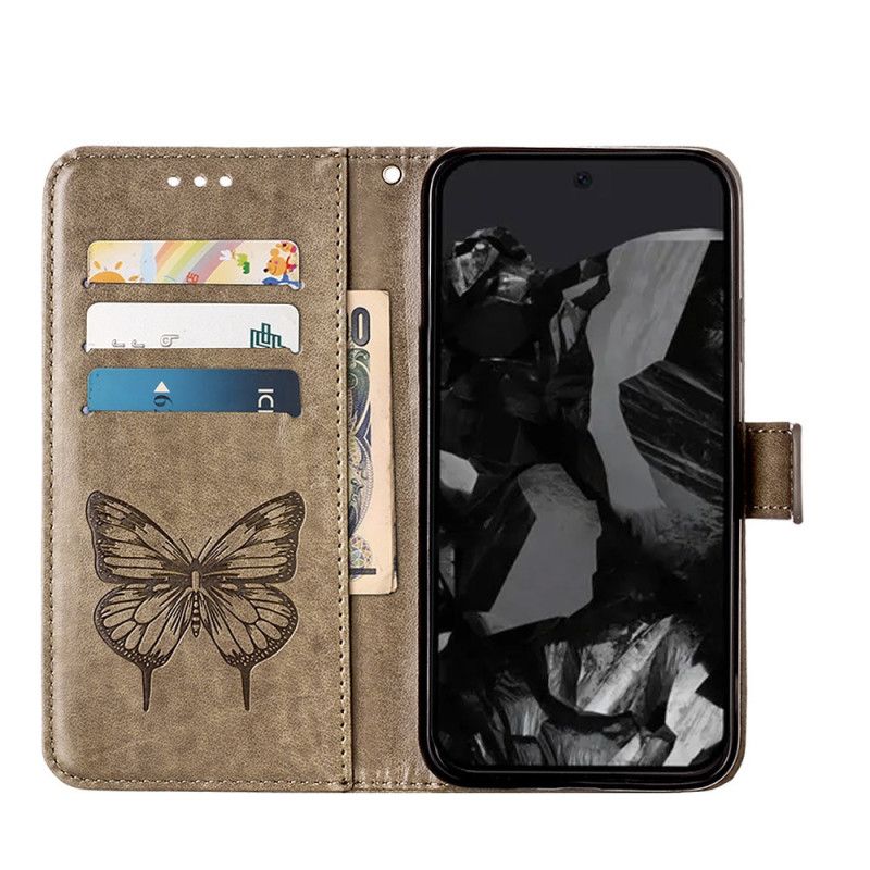 Puzdro Google Pixel 9 Pro Xl Butterfly Graphic Lanyard