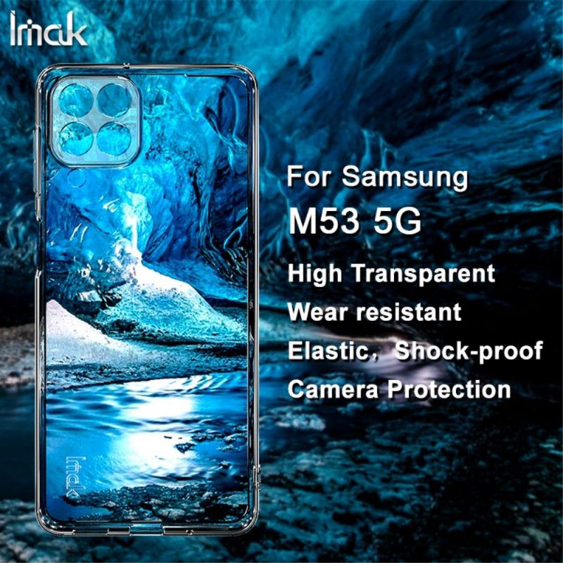 Kryt Samsung Galaxy M53 5G Transparentný Imak