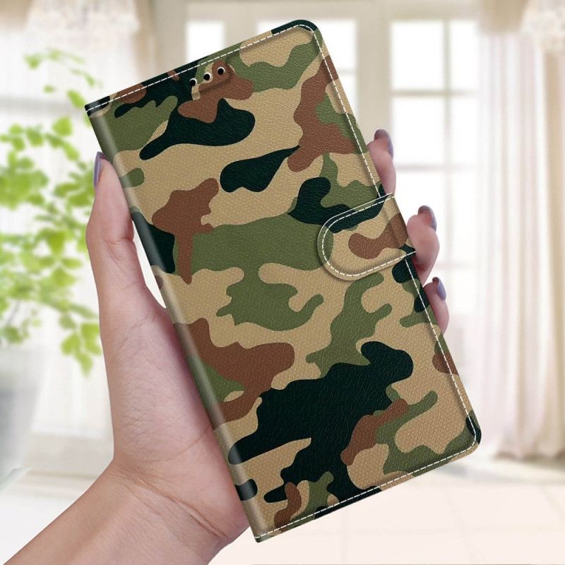 Peňaženkový Kryt Samsung Galaxy M53 5G Strappy Camo