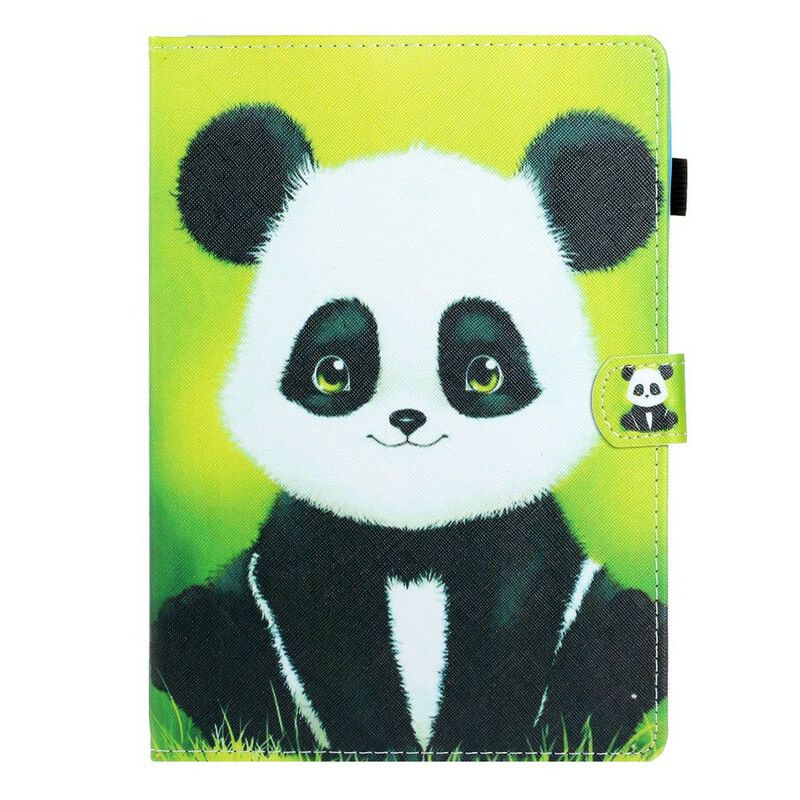 Kožené Puzdro iPad 10.2" (2020) (2019) Panda / Mačiatko