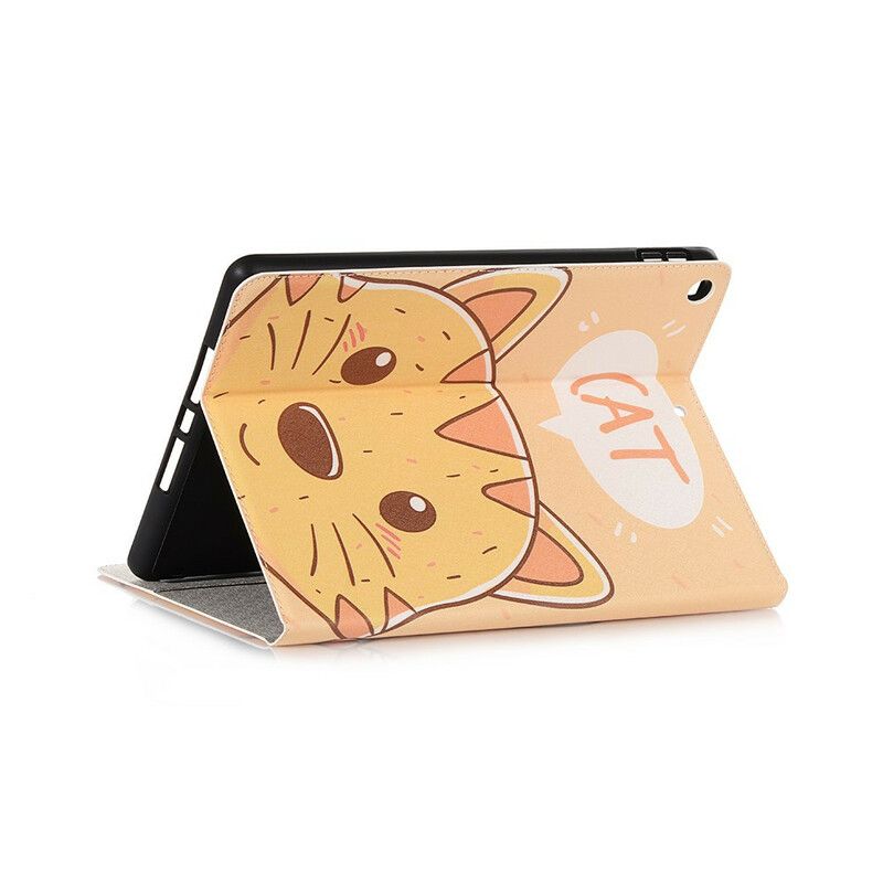 Peňaženkové Kožené Puzdro iPad 10.2" (2020) (2019) Cat