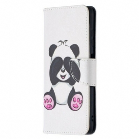 Kožené Puzdro Poco X3 / X3 Pro / X3 NFC Panda Zábava