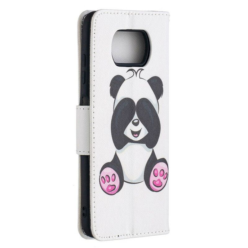 Kožené Puzdro Poco X3 / X3 Pro / X3 NFC Panda Zábava