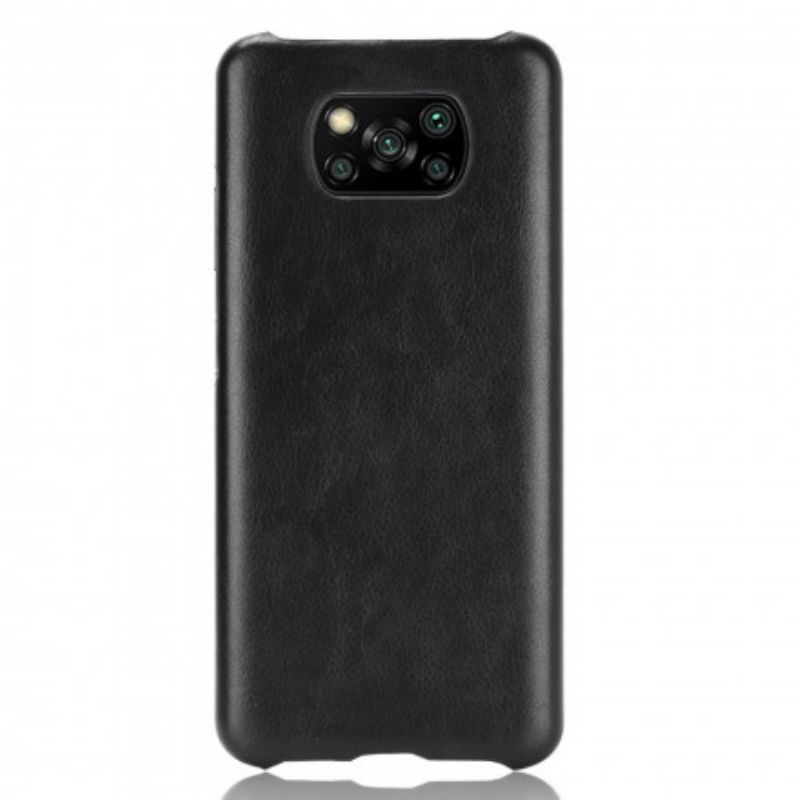 Kryt Poco X3 / X3 Pro / X3 NFC Litchi Performance Leather Effect