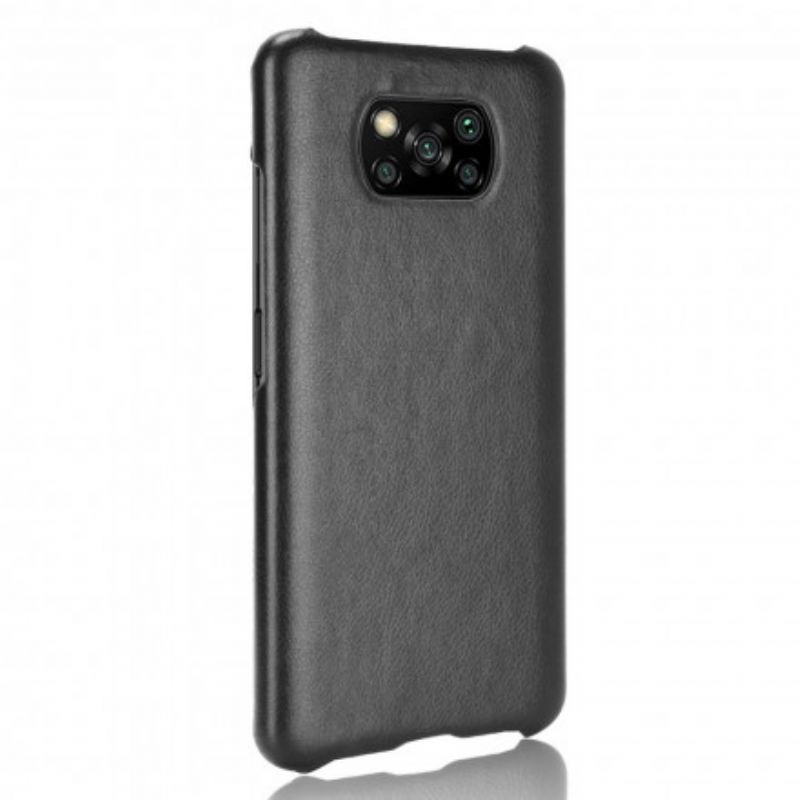 Kryt Poco X3 / X3 Pro / X3 NFC Litchi Performance Leather Effect