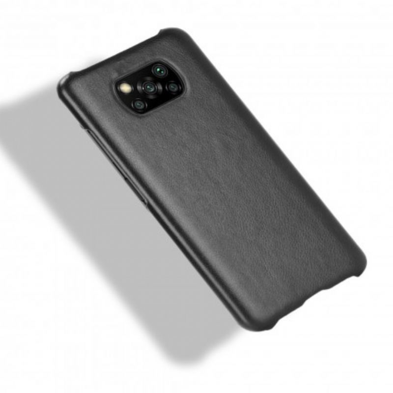 Kryt Poco X3 / X3 Pro / X3 NFC Litchi Performance Leather Effect