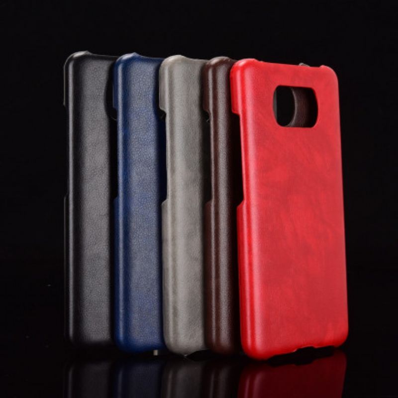 Kryt Poco X3 / X3 Pro / X3 NFC Litchi Performance Leather Effect