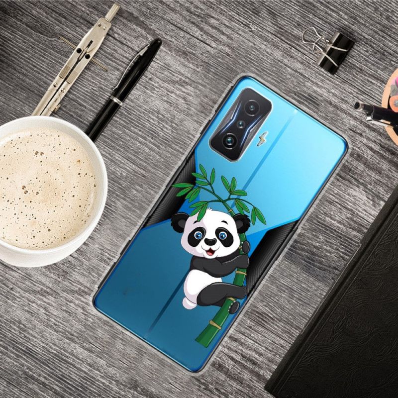 Kryt Poco F4 GT Panda Na Svojom Bambuse