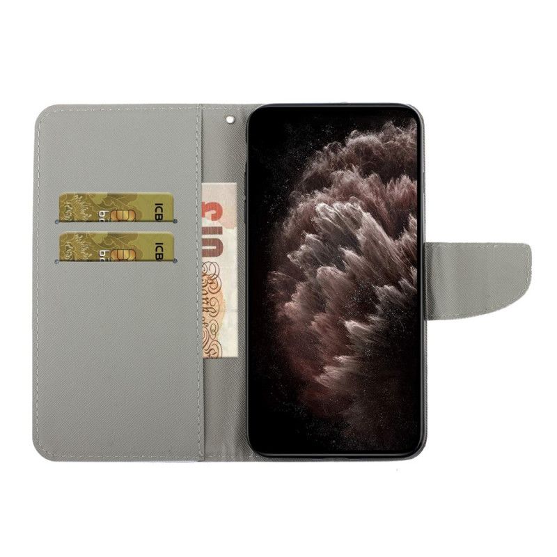 Kožené Puzdro Xiaomi Redmi Note 11 Pro Plus 5G Okázalá Strappy Mandala