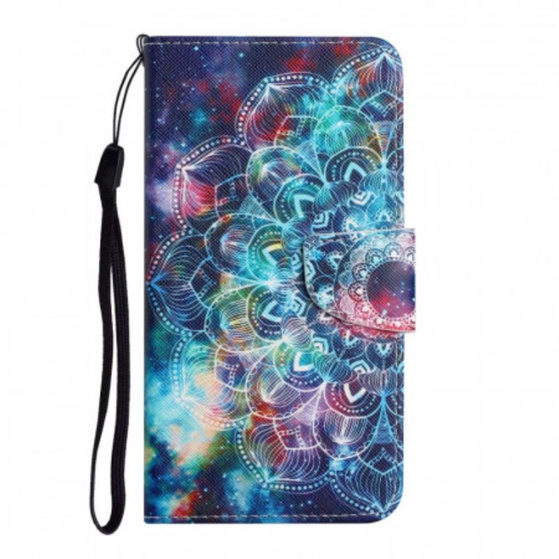 Kožené Puzdro Xiaomi Redmi Note 11 Pro Plus 5G Okázalá Strappy Mandala