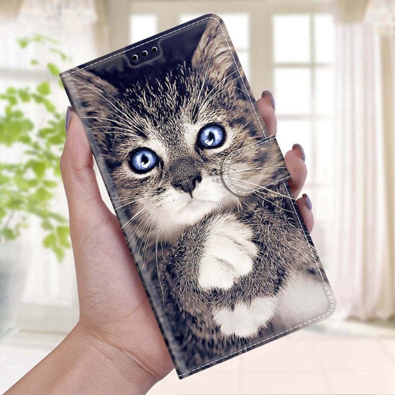 Kožené Puzdro Xiaomi Redmi Note 11 Pro Plus 5G Tangá Cat Fan