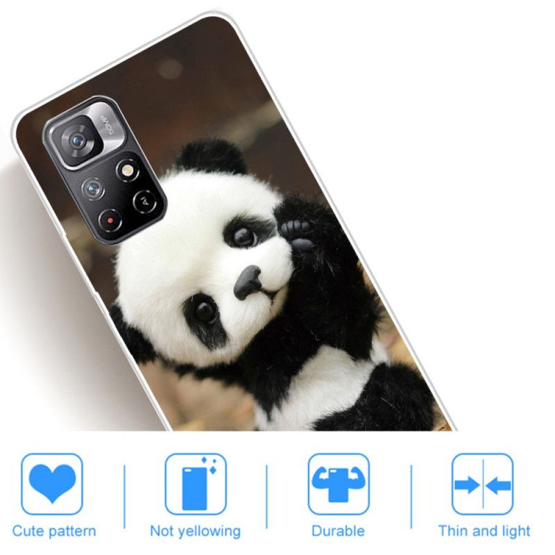 Kryt Xiaomi Redmi Note 11 Pro Plus 5G Flexibilná Panda