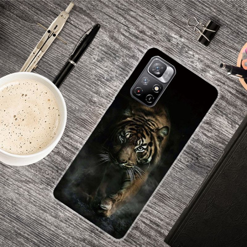 Kryt Xiaomi Redmi Note 11 Pro Plus 5G Flexibilný Tiger