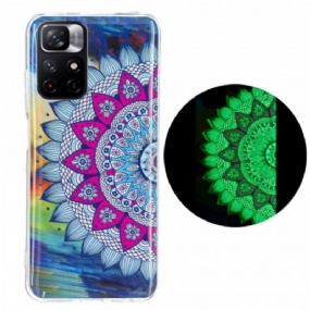 Kryt Xiaomi Redmi Note 11 Pro Plus 5G Fluorescenčná Farebná Mandala