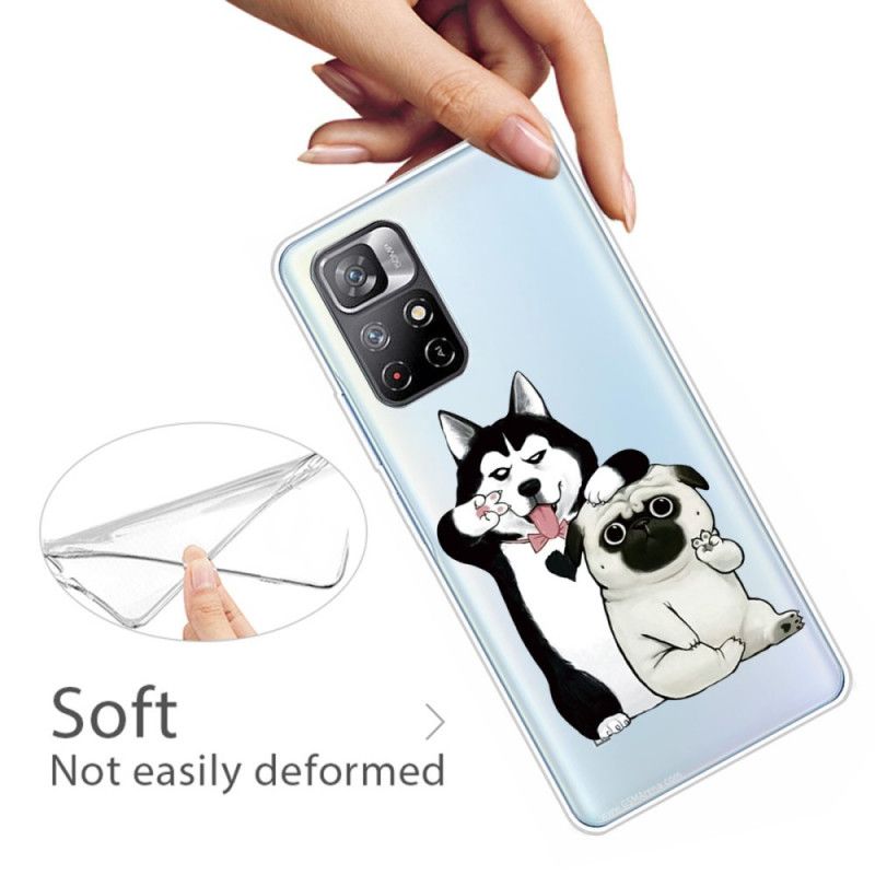 Kryt Xiaomi Redmi Note 11 Pro Plus 5G Funny Dogs