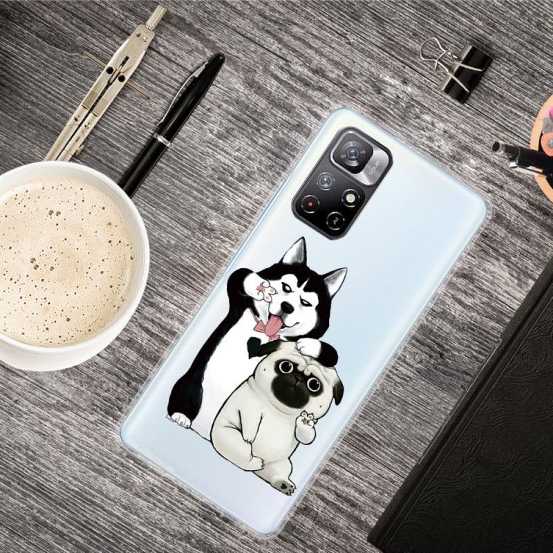 Kryt Xiaomi Redmi Note 11 Pro Plus 5G Funny Dogs