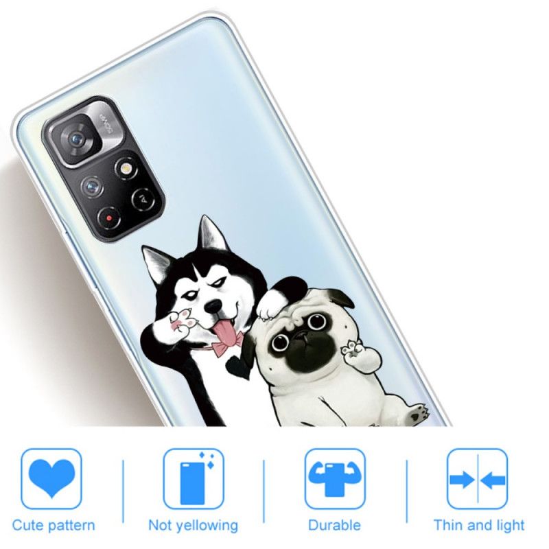 Kryt Xiaomi Redmi Note 11 Pro Plus 5G Funny Dogs