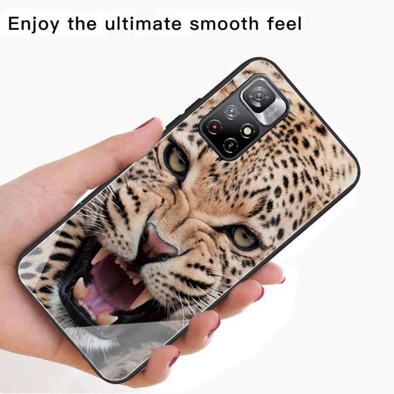 Kryt Xiaomi Redmi Note 11 Pro Plus 5G Leopardie Tvrdené Sklo