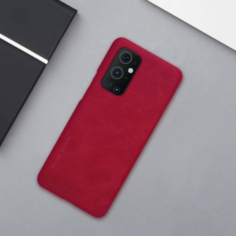 Flipové Puzdro OnePlus 9 Pro Kožené Puzdro Séria Nillkin Qin