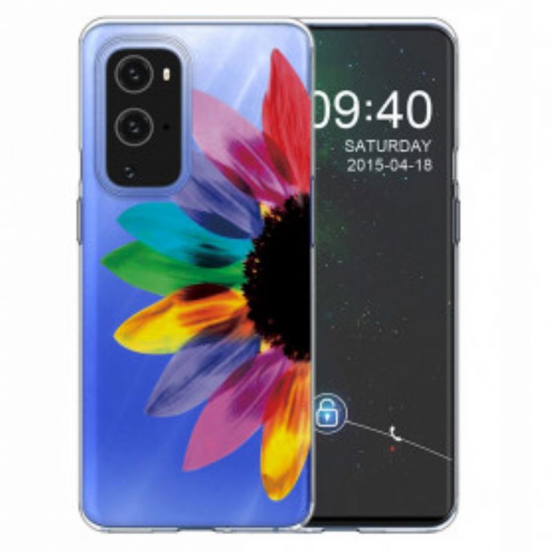 Kryt OnePlus 9 Pro Farebný Kvet