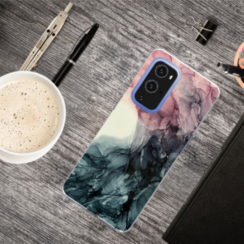 Kryt OnePlus 9 Pro Farebný Mramor