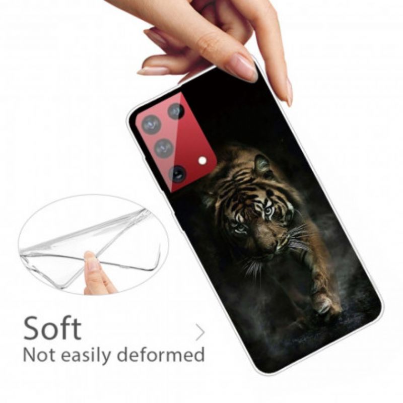 Kryt OnePlus 9 Pro Flexibilný Tiger