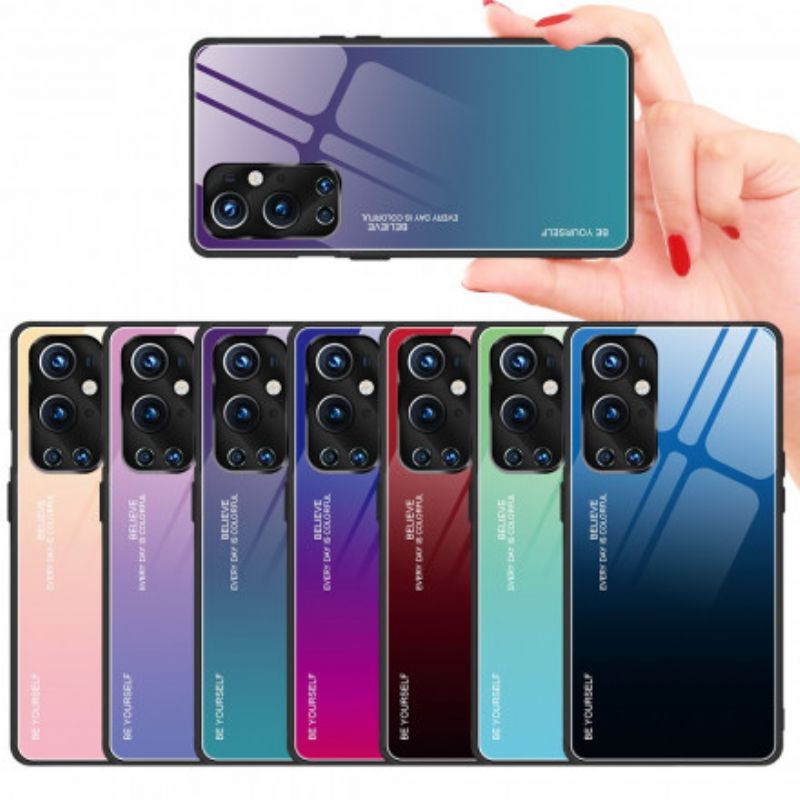 Kryt OnePlus 9 Pro Tvrdené Sklo Buď Sám Sebou