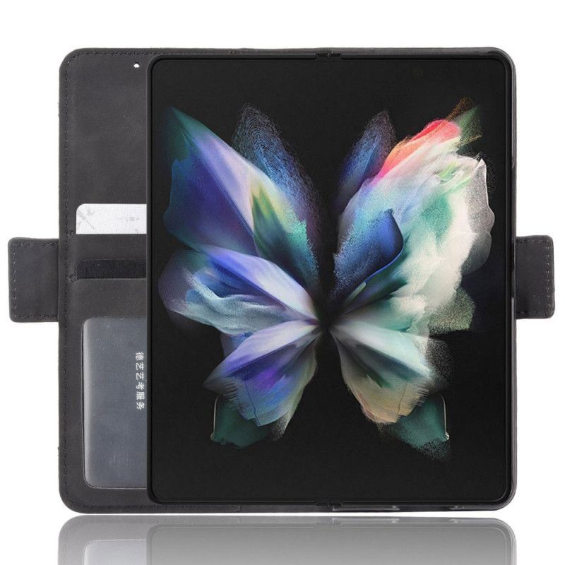 Kožené Puzdro Samsung Galaxy Z Fold 4 Špión S Perom