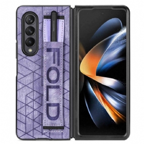 Kryt Samsung Galaxy Z Fold 4 Držiak Na Dotykové Pero Suzanne