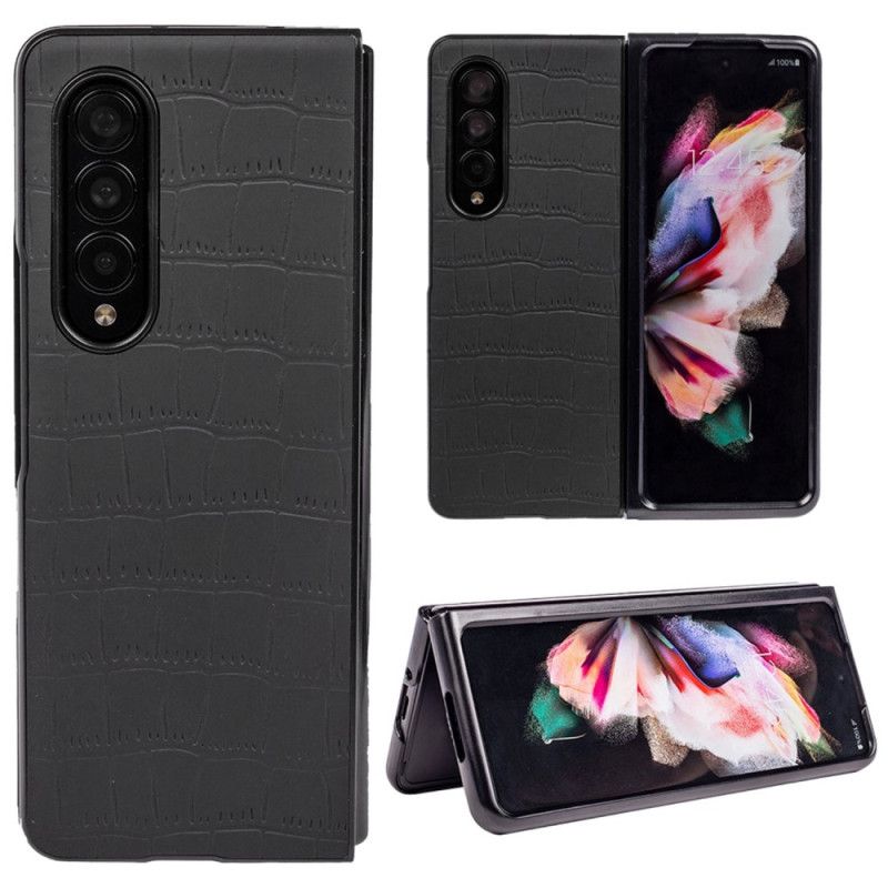 Kryt Samsung Galaxy Z Fold 4 Embosovaný Krokodíl