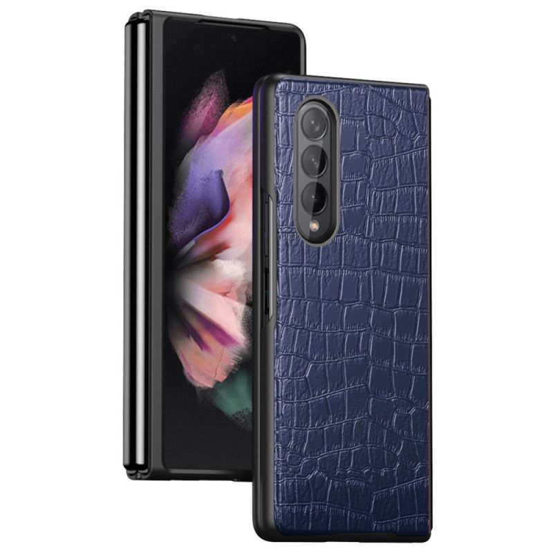 Kryt Samsung Galaxy Z Fold 4 Klasický Krokodíl