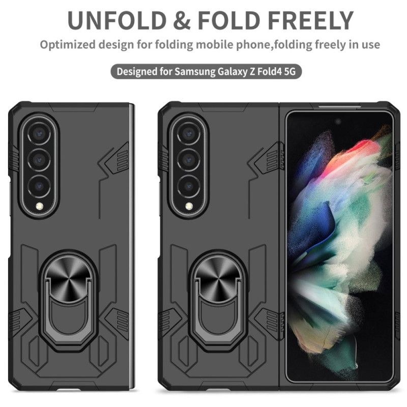 Kryt Samsung Galaxy Z Fold 4 Kovový Prsteň