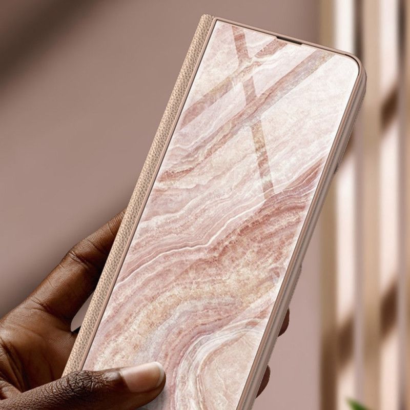 Kryt Samsung Galaxy Z Fold 4 Mramorové Vlny Gkk