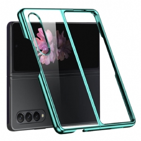 Kryt Samsung Galaxy Z Fold 4 Priehľadná Metalíza