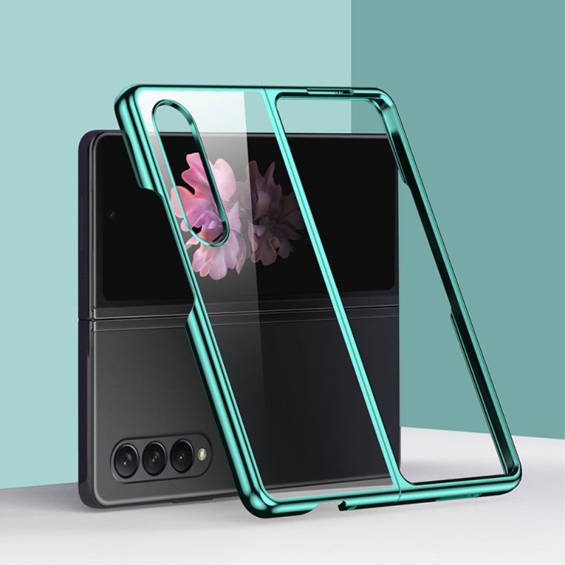 Kryt Samsung Galaxy Z Fold 4 Priehľadná Metalíza