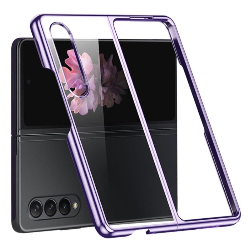 Kryt Samsung Galaxy Z Fold 4 Priehľadná Metalíza