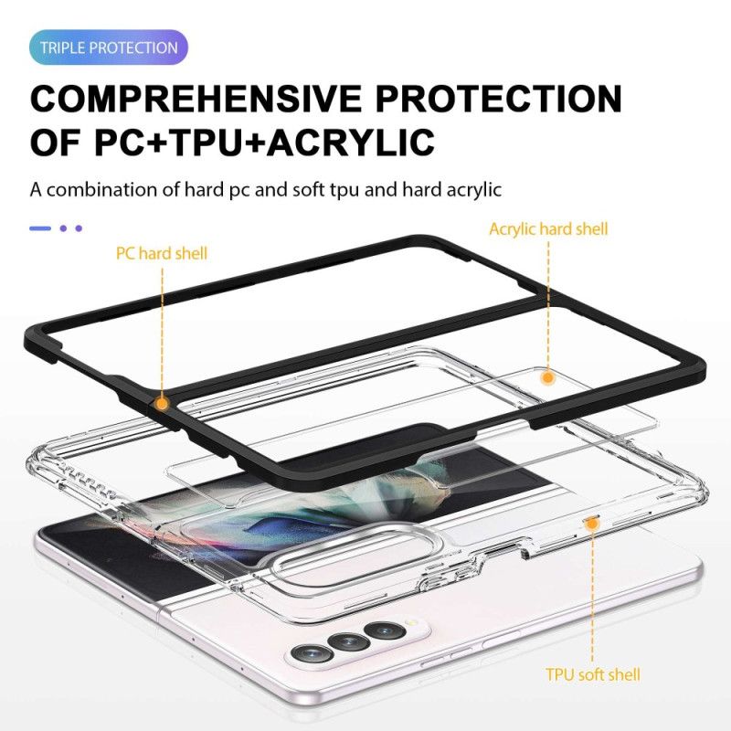 Kryt Samsung Galaxy Z Fold 4 Transparentné Športové Oblečenie