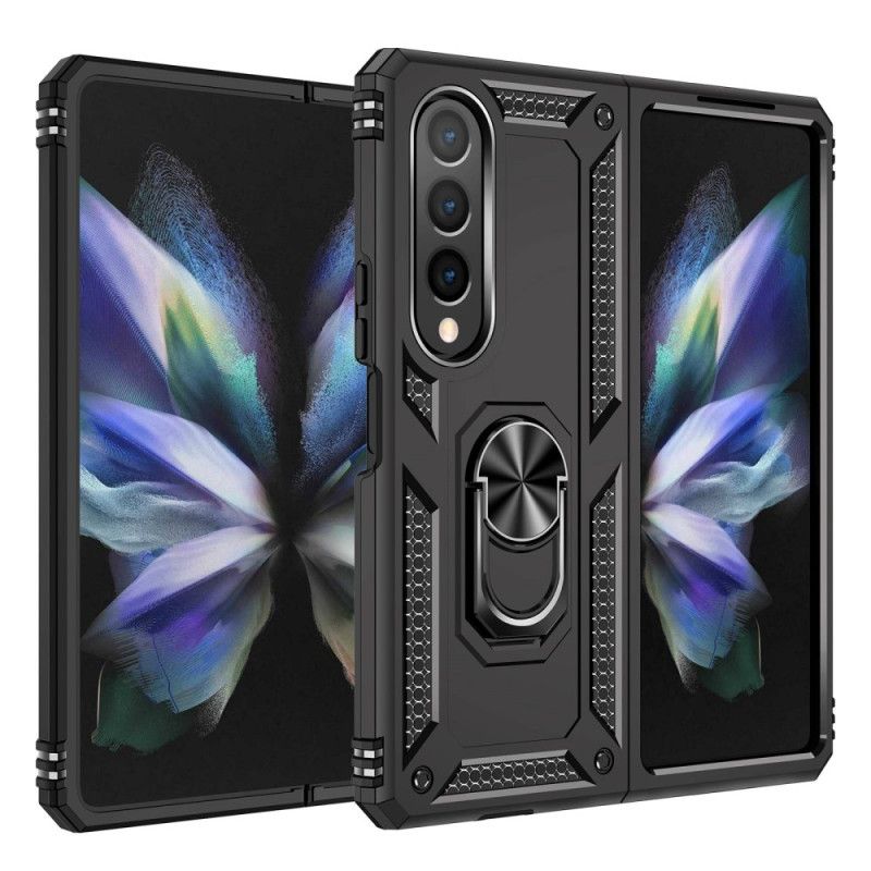 Kryt Samsung Galaxy Z Fold 4 Vojenská Trieda S Prsteňom